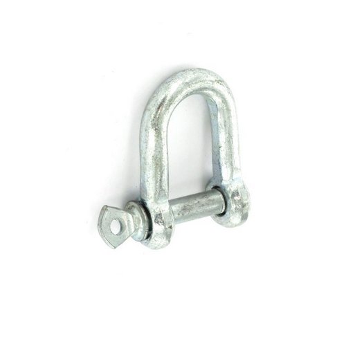 Securit S5691 Dee Shackle Zinc Plated 8mm Pack Of 2